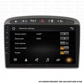 Araç Multimedya Peugeot 308 Android 12 Carplay 4Gb Ram + 64Gb Hdd Navigasyon Ekran MYW thumbnail 3