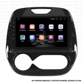 Araç Multimedya Renault Captur Android 12 Carplay 4Gb Ram + 64Gb Hdd Manuel Navigasyon Ekran MYW thumbnail 6