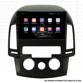 Araç Multimedya Hyundai İ30 Android 12 Carplay 4Gb Ram + 64Gb Hdd Analog Navigasyon Ekran MYW thumbnail 6