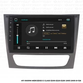 Araç Multimedya Mercedes E250 Android 12 Carplay 4Gb Ram + 64Gb Hdd Navigasyon Ekran MYW - 2