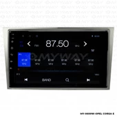 Araç Multimedya Opel Corsa E Android 12 Carplay 4Gb Ram + 64Gb Hdd Navigasyon Ekran MYW thumbnail 2