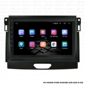 Araç Multimedya Ford Ranger Android 12 Carplay 4Gb Ram + 64Gb Hdd 2015-2021 Navigasyon Ekran MYW thumbnail 7