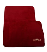 Bonny Home Unicolor Düz Kırmızı 3lü Banyo Paspası Halısı Seti Kaymaz Klozet Takımı - 3