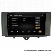 Araç Multimedya Mercedes Smart Android 12 Carplay 4Gb Ram + 64Gb Hdd 2011-2015 Navigasyon Ekran MYW thumbnail 3