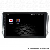 Araç Multimedya Peugeot 208 Android 12 Carplay 4Gb Ram + 64Gb Hdd Navigasyon Ekran MYW thumbnail 5