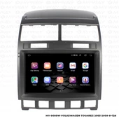 Araç Multimedya Volkswagen Touareg Android 12 Carplay 4Gb Ram + 64Gb Hdd 2003-2009 Navigasyon Ekran MYW thumbnail 6