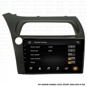 Araç Multimedya Honda Civic Sport Android 12 Carplay 4Gb Ram + 64Gb Hdd Navigasyon Ekran MYW - 3
