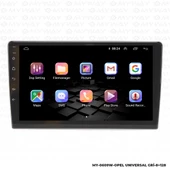 Araç Multimedya Opel Corsa D Android 12 Carplay 4Gb Ram + 64Gb Hdd Navigasyon Ekran MYW - 6