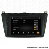 Araç Multimedya Mazda 6 Android 12 Carplay 4Gb Ram + 64Gb Hdd 2008-2009 Navigasyon Ekran MYW thumbnail 3