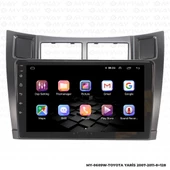 Araç Multimedya Toyota Yaris Android 12 Carplay 4Gb Ram + 64Gb Hdd 2007-2011 Navigasyon Ekran MYW - 6