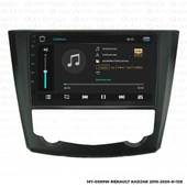 Araç Multimedya Renault Kadjar Android 12 Carplay 4Gb Ram + 64Gb Hdd Navigasyon Ekran MYW thumbnail 2