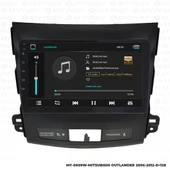 Araç Multimedya Mitsubishi Outlander Android 12 Carplay 4Gb Ram + 64Gb Hdd 2006-2012 Navigasyon Ekran MYW thumbnail 2