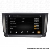 Araç Multimedya Seat İbiza Android 12 Carplay 4Gb Ram + 64Gb Hdd 2018-2020 Navigasyon Ekran MYW - 3