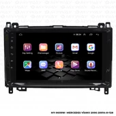 Araç Multimedya Mercedes Viano Android 12 Carplay 4Gb Ram + 64Gb Hdd 2006-2014 Navigasyon Ekran MYW - 6