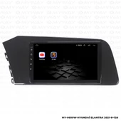 Araç Multimedya Hyundai Elantra Android 12 Carplay 4Gb Ram + 64Gb Hdd 2021 Navigasyon Ekran MYW thumbnail 5