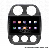 Araç Multimedya Jeep Compass Android 12 Carplay 4Gb Ram + 64Gb Hdd 2011-2015 Navigasyon Ekran MYW - 6