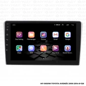 Araç Multimedya Toyota Avensis Android 12 Carplay 4Gb Ram + 64Gb Hdd 2009-2014 Navigasyon Ekran MYW thumbnail 6