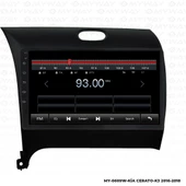 Araç Multimedya Kia Cerato Android 12 Carplay 4Gb Ram + 64Gb Hdd 2016-2018 Navigasyon Ekran MYW - 4