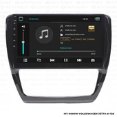 Araç Multimedya Volkswagen Jetta Android 12 Carplay 4Gb Ram + 64Gb Hdd Navigasyon Ekran MYW - 2