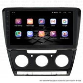 Araç Multimedya Skoda Octavia Android 12 Carplay 4Gb Ram + 64Gb Hdd 2007-2014 Navigasyon Ekran MYW - 6