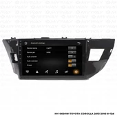 Araç Multimedya Toyota Corolla Android 12 Carplay 4Gb Ram + 64Gb Hdd 2013-2016 Navigasyon Ekran MYW - 3
