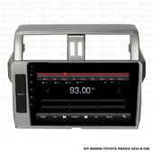 Araç Multimedya Toyota Prado Android 12 Carplay 4Gb Ram + 64Gb Hdd 2014 Navigasyon Ekran MYW thumbnail 4