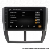 Araç Multimedya Subaru Forester Android 12 Carplay 4Gb Ram + 64Gb Hdd 2009-2012 Navigasyon Ekran MYW thumbnail 3