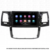 Araç Multimedya Toyota Hilux Android 12 Carplay 4Gb Ram + 64Gb Hdd 2006-2011 Navigasyon Ekran MYW - 7