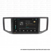 Araç Multimedya Volkswagen Crafter Android 12 Carplay 4Gb Ram + 64Gb Hdd 2017-2021 Navigasyon Ekran MYW thumbnail 2