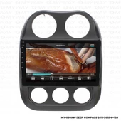 Araç Multimedya Jeep Compass Android 12 Carplay 4Gb Ram + 64Gb Hdd 2011-2015 Navigasyon Ekran MYW - 1