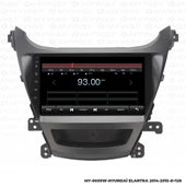 Araç Multimedya Hyundai Elantra Android 12 Carplay 4Gb Ram + 64Gb Hdd 2014-2015 Navigasyon Ekran MYW thumbnail 4