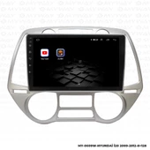 Araç Multimedya Hyundai İ20 Android 12 Carplay 4Gb Ram + 64Gb Hdd 2009-2012 Navigasyon Ekran MYW - 5
