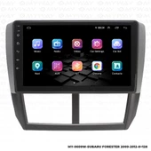 Araç Multimedya Subaru Forester Android 12 Carplay 4Gb Ram + 64Gb Hdd 2009-2012 Navigasyon Ekran MYW thumbnail 7