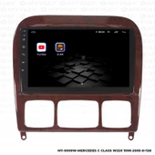 Araç Multimedya Mercedes W220 Android 12 Carplay 4Gb Ram + 64Gb Hdd Navigasyon Ekran MYW - 5