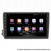 Araç Multimedya Ssanyong Kyron Android 12 Carplay 4Gb Ram + 64Gb Hdd 2008-2013 Navigasyon Ekran MYW thumbnail 6