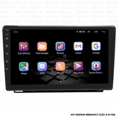 Araç Multimedya Renault Clio 5 Android 12 Carplay 4Gb Ram + 64Gb Hdd Navigasyon Ekran MYW - 6