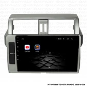 Araç Multimedya Toyota Prado Android 12 Carplay 4Gb Ram + 64Gb Hdd 2014 Navigasyon Ekran MYW thumbnail 5