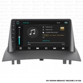 Araç Multimedya Renault Megane 2 Android 12 Carplay 4Gb Ram + 64Gb Hdd Navigasyon Ekran MYW thumbnail 2
