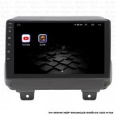 Araç Multimedya Jeep Rubicon Android 12 Carplay 4Gb Ram + 64Gb Hdd Navigasyon Ekran MYW thumbnail 5