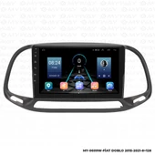 Araç Multimedya Fiat Doblo Android 12 Carplay 4Gb Ram + 64Gb Hdd 2015-2021 Navigasyon Ekran MYW - 7