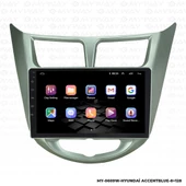Araç Multimedya Hyundai Accent Blue Android 12 Carplay 4Gb Ram + 64Gb Hdd Navigasyon Ekran MYW - 6