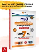 Son 7 yıl MSÜ Çıkmış Sorular-Tıpkı Basım-Bire Bir ÖSYM-Tamamı Video Çözümlü - 2