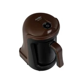 Fantom KS1000 Kahverengi Kahve Saati Türk Kahve Makinesi 5 Fincan Kapasiteli Sağ - Sol El Uyumlu - 3