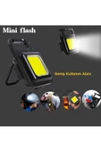 30 Ledli Mıknatıslı Mini Anahtarlık Flash Kamp Lambası - 1