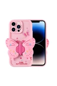 iPhone 14 Pro Kılıf Kamera Korumalı Figür Tasarımlı Kapya Kapak - 1