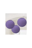 Dekoratif Çin Feneri – Kağıt Lamba 30 cm 3 Adet - 1