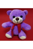 Mor Peluş Oyuncak Ayı - 1