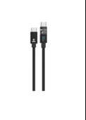 GNP Led Ekran Kablo TYPE-C To Type-C 1.2 Metre Siyah - 1