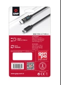 GNP Led Ekran Kablo TYPE-C To Type-C 1.2 Metre Siyah - 2