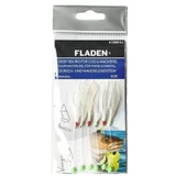 Fladen Beyaz Tüylü Simli 6 İğneli Uskumru-Palamut Çaparisi - 1